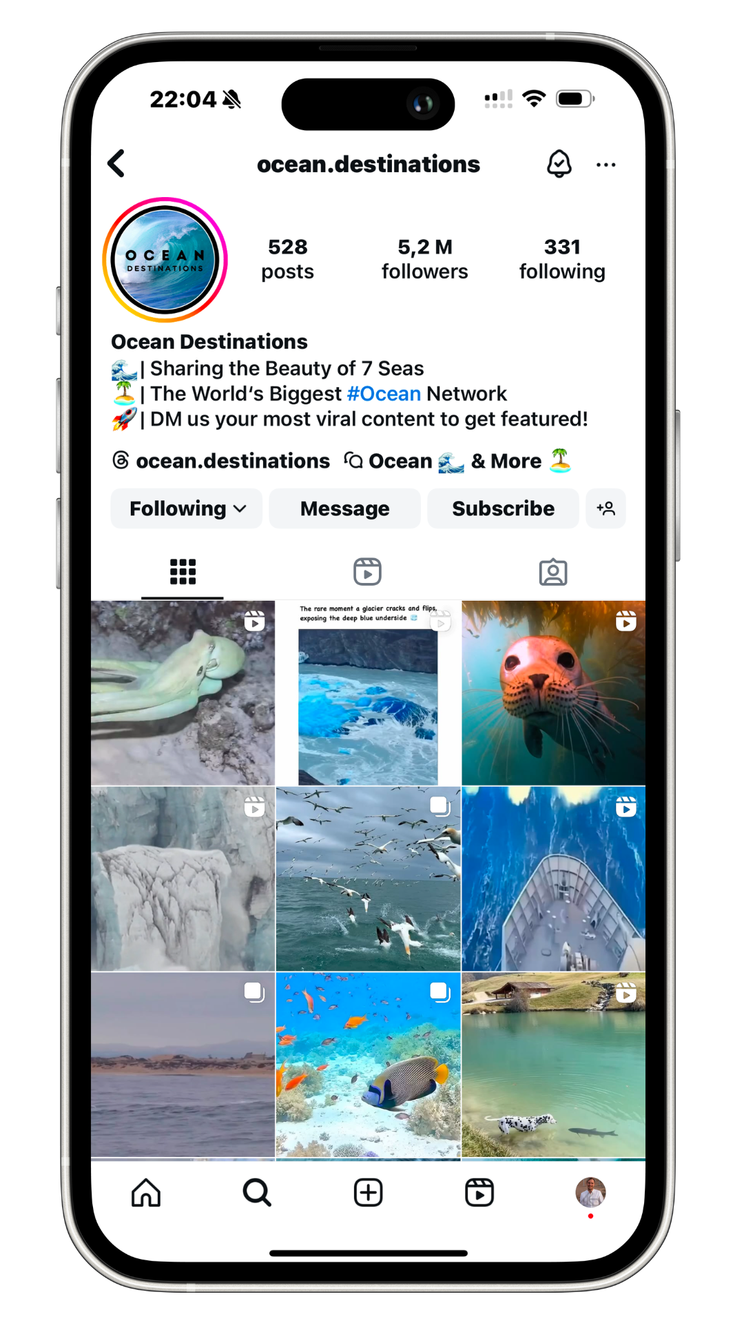 ocean destinations